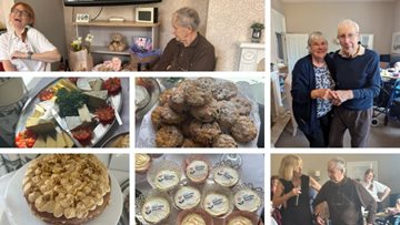 Wiltshire care home host charity coffee afternoon to help raise almost £400 for life-limiting illnes